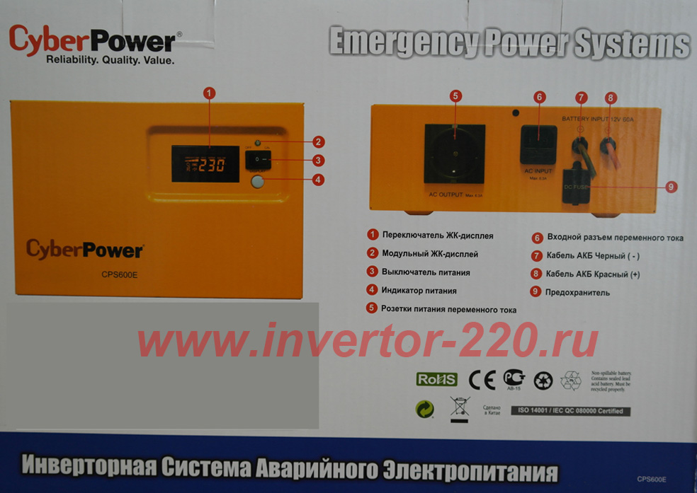 cyberpower cps 600