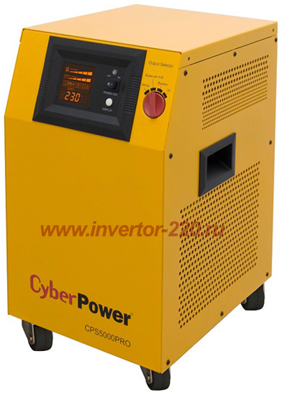 купить мощный инвертор для дома, модель CyberPower cps5000 pro